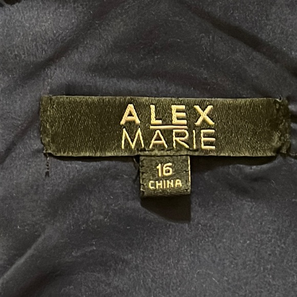 Alex Marie Ladies Dress Multicolor Size 16 - Picture 4 of 7